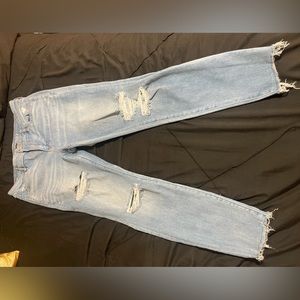 American Eagle Outfitters Distressed Hi-Rise Jeggings
